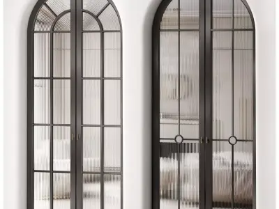Art Deco door 10 3D model
