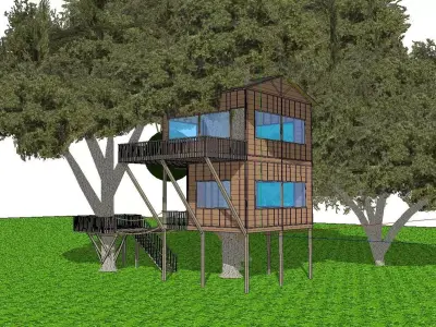 Creative Design-Holiday Cabin-0153 3D model