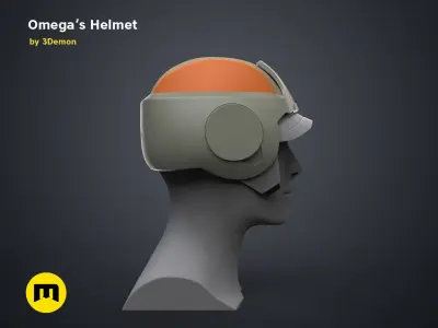 Omega Helmet - Bad Batch 3D print model