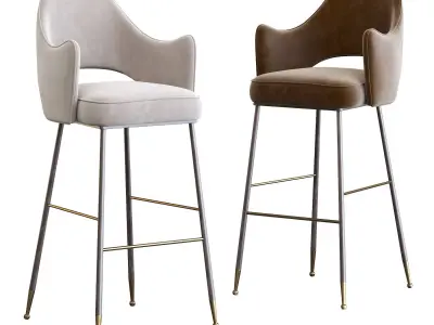Rigby barstool 3D model