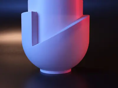 Flower pot  3D print model