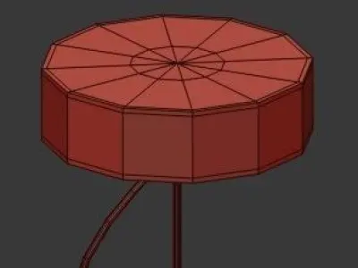 Untitled cage pendant lamp 3D model