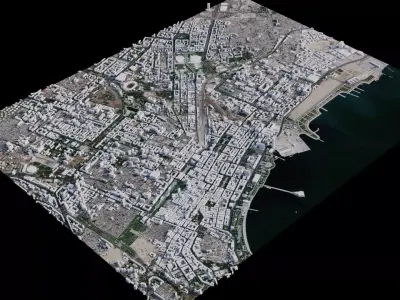 Baku - Azerbaijan 3D model