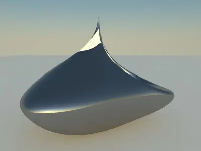 Modern Sculpture 3D model