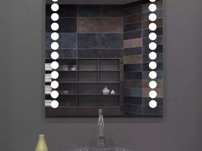 Illuminated Mirror 8 3D model