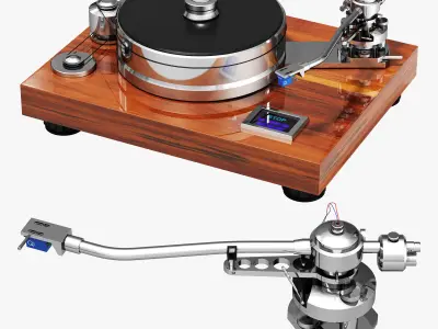 turntable 3D Model Pack