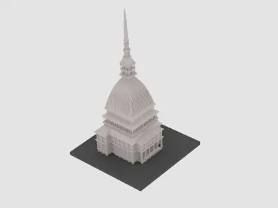 Mole Antonelliana 3D model