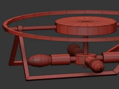 Structured Array 3D model