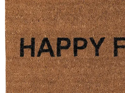  Happy Feet Door Mat 3D model