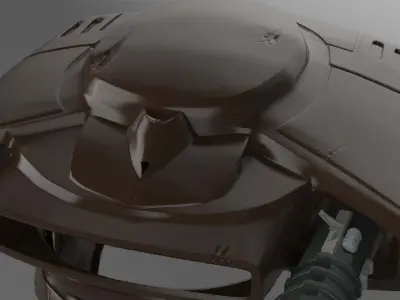  Boushh helmet STL file for 3d print 3D print model