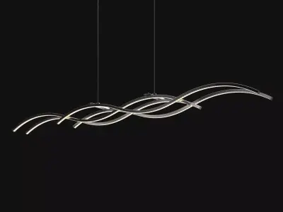 Sly LED Linear Suspension 3D model