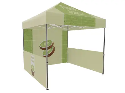 Pop-Up Canopy Event Tent 3D model