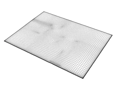 Nilanda NI38 Rug 3D model