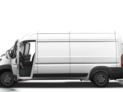 Peugeot e Boxer Van L3H2 HQ Interior 2025 3D model