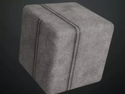 Galvanized Scratches Roll Up Door PBR Seamless Texture