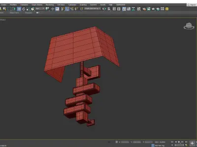 Moreau Large Sconce Low-poly 3D model