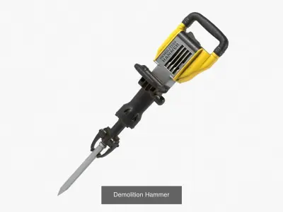 Construction Equipment 3D Model Pack