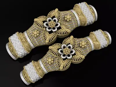 NEW 18 INDIAN BANGLES COMPLETE LOT  3D print model