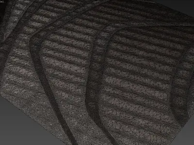 Carpet fabric 3D model