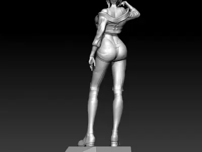 Lucy Cyberpunk 2077 3D print model
