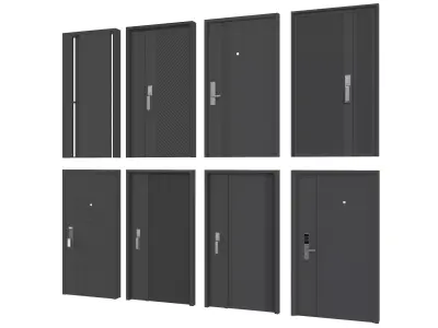 Interior Doors Pack  3D model