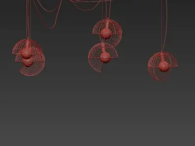 Dana Pendant Light 3D model