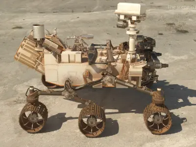  Realistic Mars Exploration Rover Rigged 