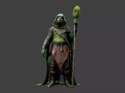 Animal Warrior Pack 8 Low-poly 3D model