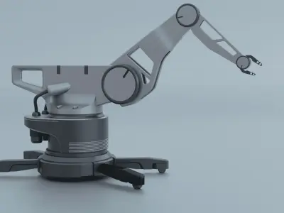 RoboWorker 3D model