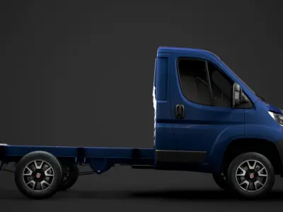Fiat Ducato Chassis Truck Single Cab 3000WB 2020 3D model