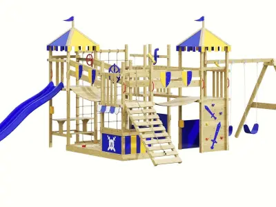 Climbing frame Wickey Smart King 3D model