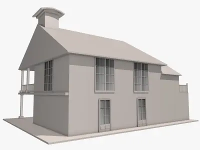House 3D Model 3D model