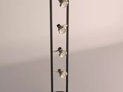 Basic Floor Lamp 3D model
