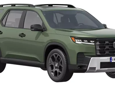 Honda Pilot Trailsport 2026 3D model