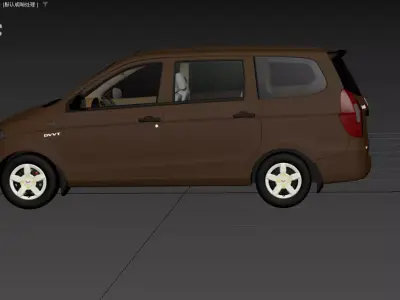 2015- Wuling Hongguang-3D Model 3D model