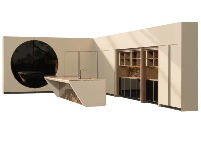 Boffi Cove Kitchen 3D model