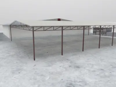 LHBP Storage 2 Low-poly 3D model