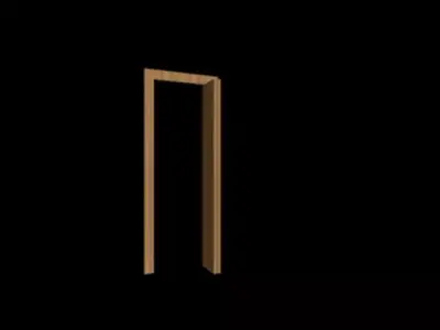 folding door Free 3D model buy