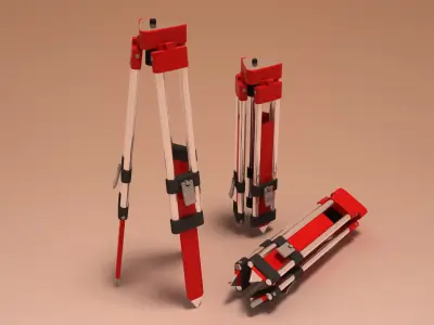 Hilti Tripod laser 3D model