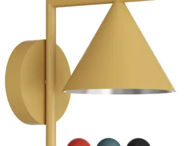 Flos Captain Flint Outdoor W1 3D Model 3D model