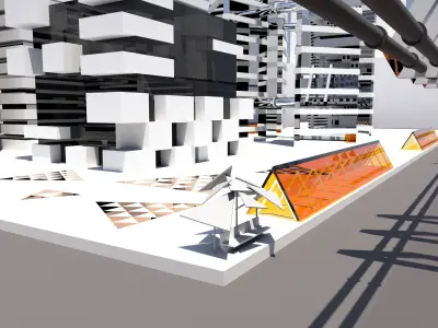 Future City Free 3D model