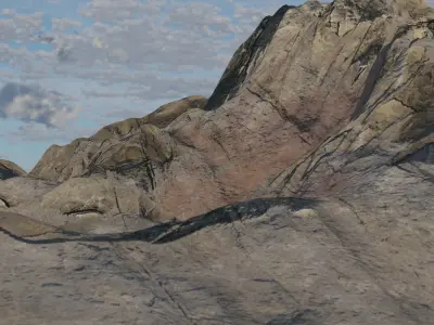 Mountain Landscape 3D model