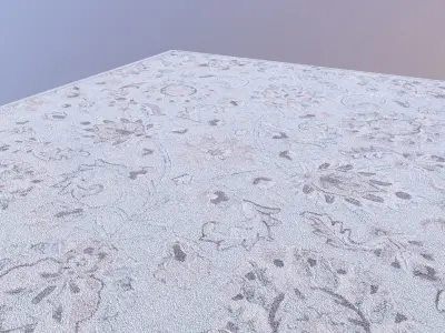 Silk mat 3D model