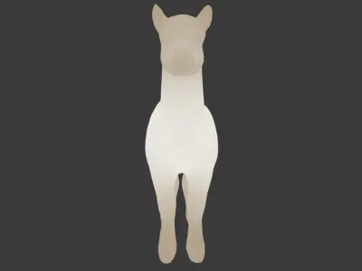 Alpaca Indirect Lighting 3D model