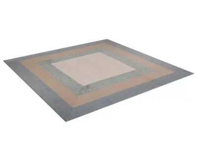 4k High Quality SquaredRug 3D model