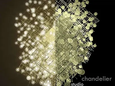 DRIFT Chandelier 3D model
