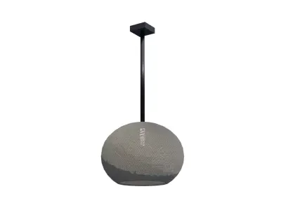 Stamen pendant lamp with pbr materials Low-poly 3D model