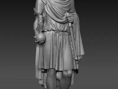 Vendome Statue 3D print model