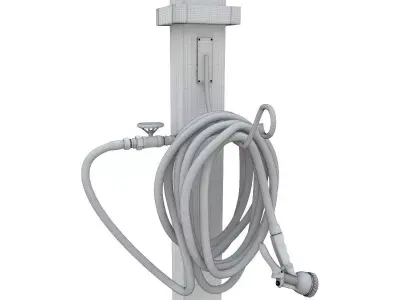 hose set spray 3D model