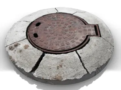 Sewer Lid A1 3D model